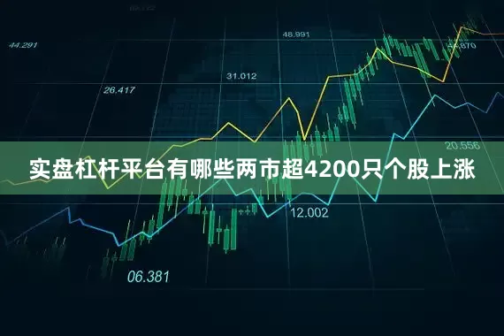 实盘杠杆平台有哪些两市超4200只个股上涨